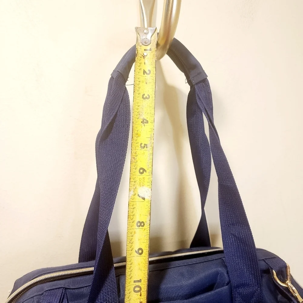 Fisher price Blue Quilted Handbag Diaper bag